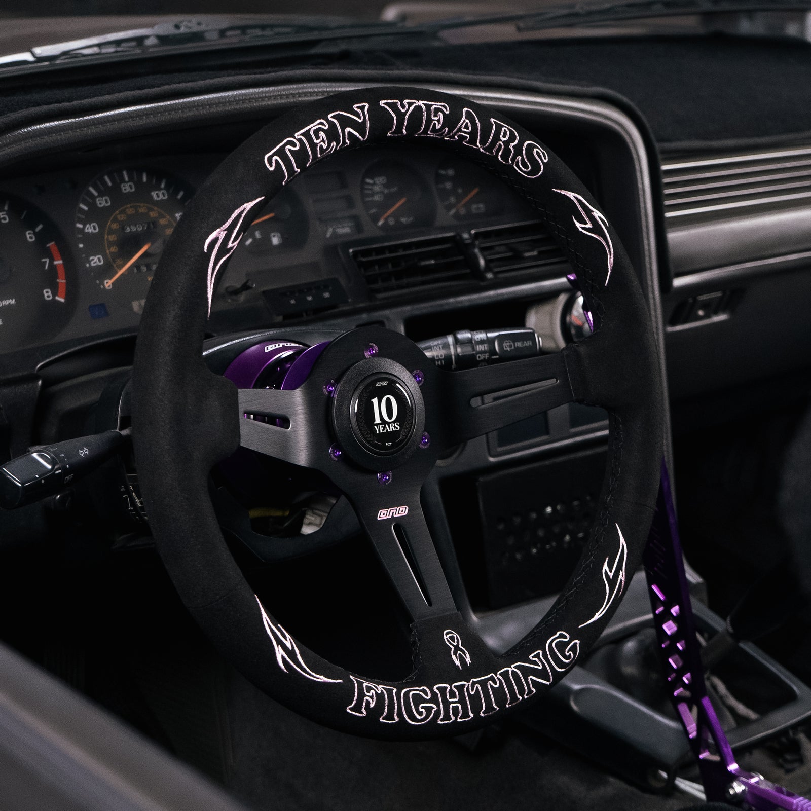 Breast Cancer Awareness 10th Anniversary Steering Wheel