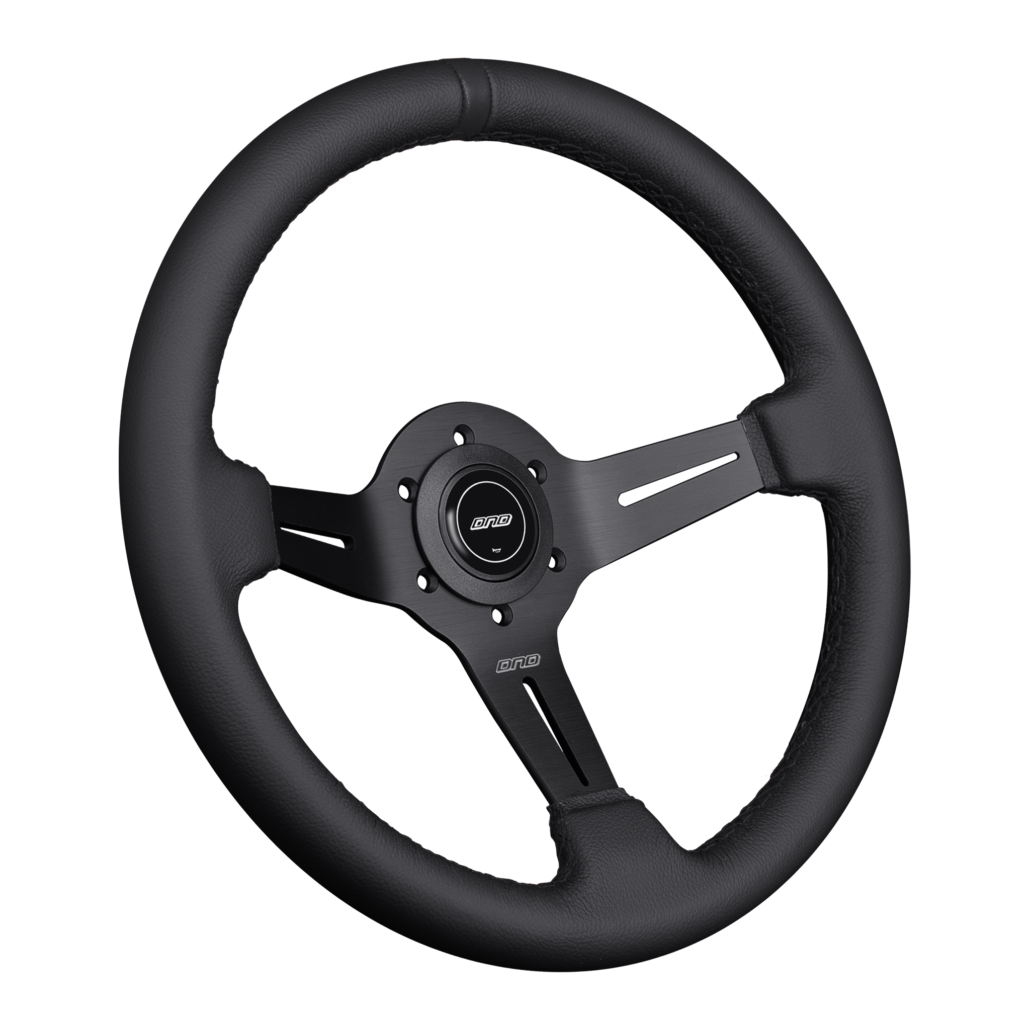 DND Performance Interior Leather Race Wheel 50mm - DND Performance DND Performance Interior Leather Race Wheel 50mm - DND Performance