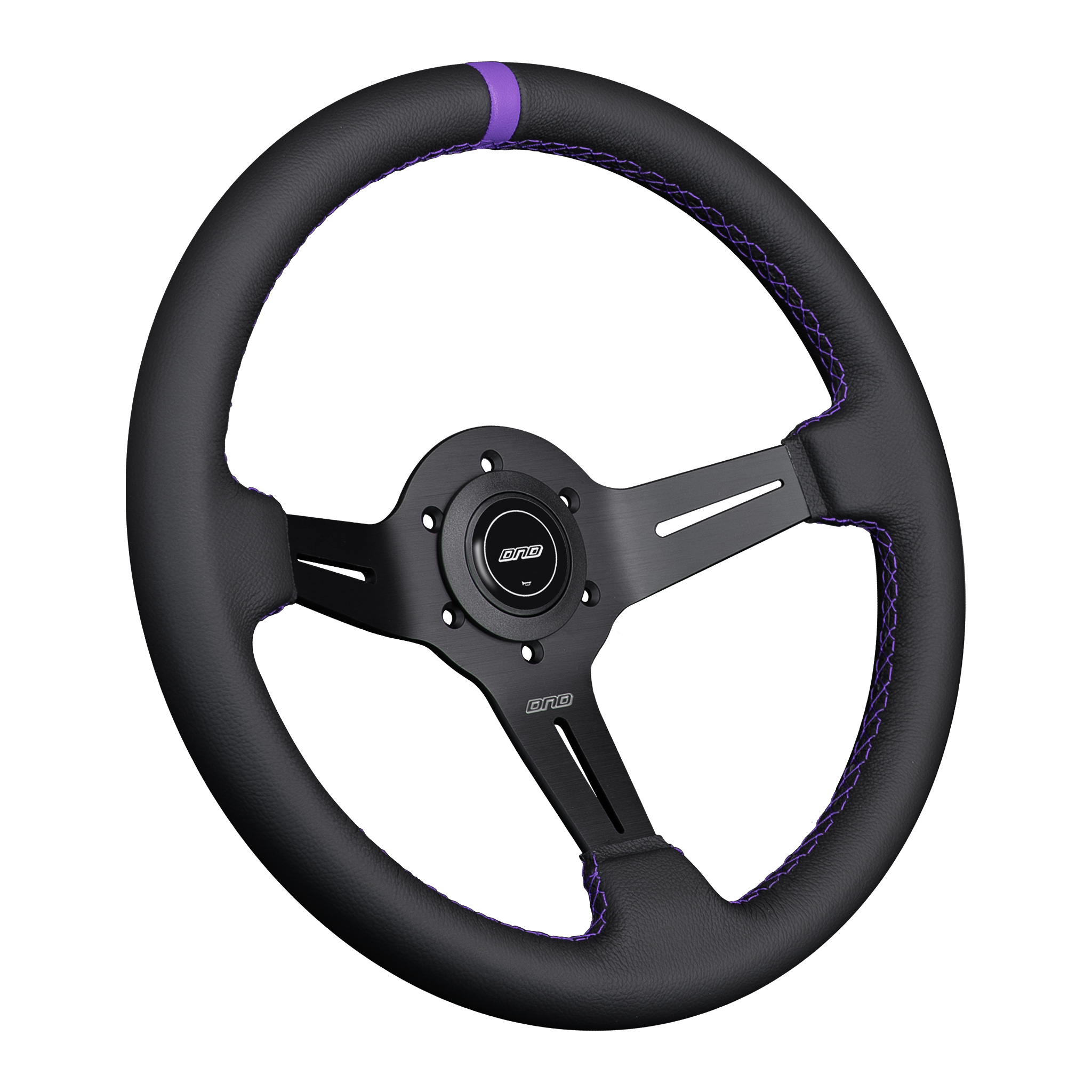 DND Performance Interior Leather Race Wheel 50mm - DND Performance DND Performance Interior Leather Race Wheel 50mm - DND Performance