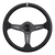Carbon Fiber Perforated Leather Race Wheel