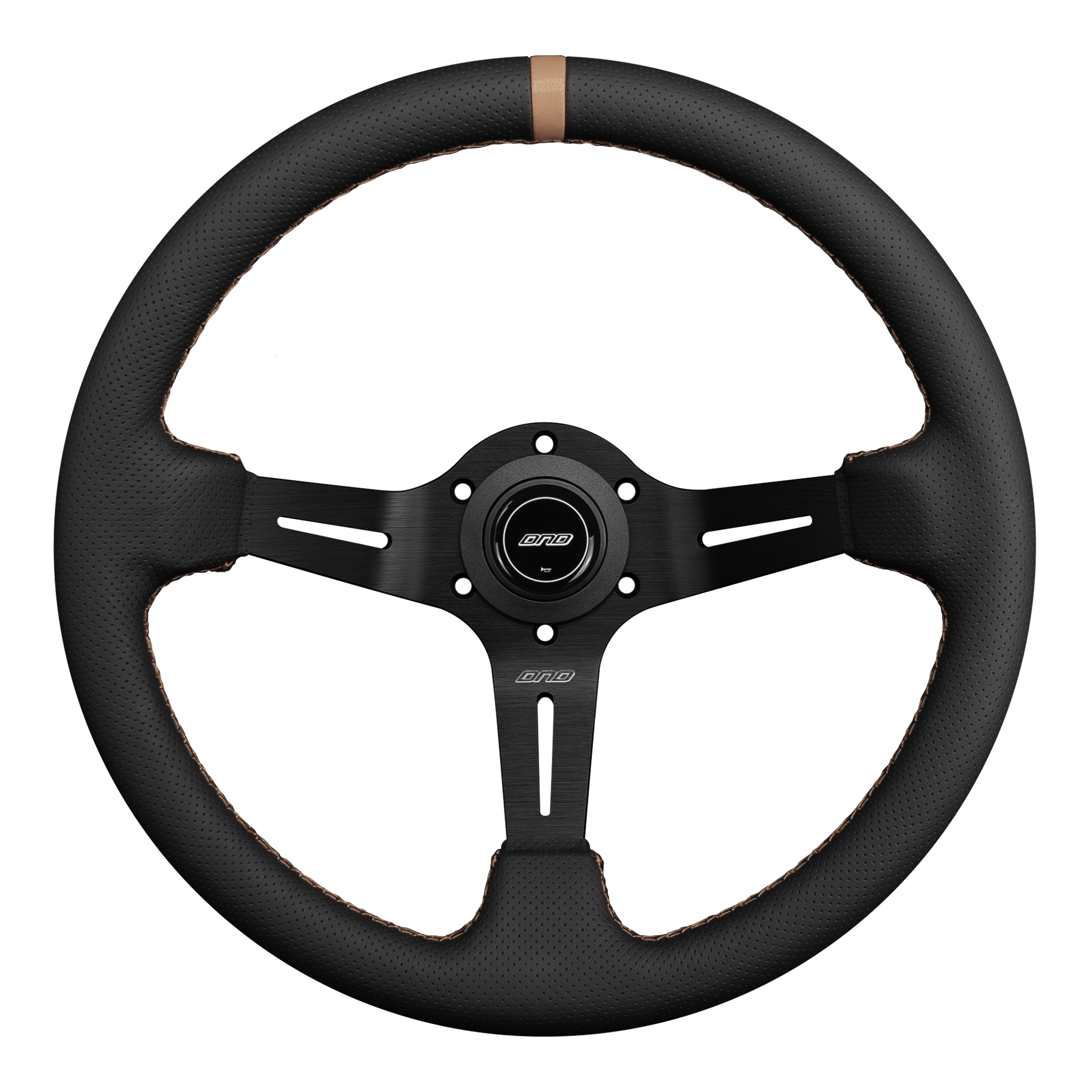 DND Performance Interior Perforated Leather Race Wheel - DND DND Performance Interior Perforated Leather Race Wheel - DND