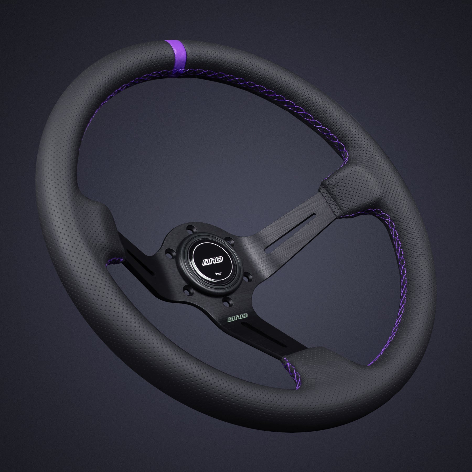 Perforated Leather Race Wheel